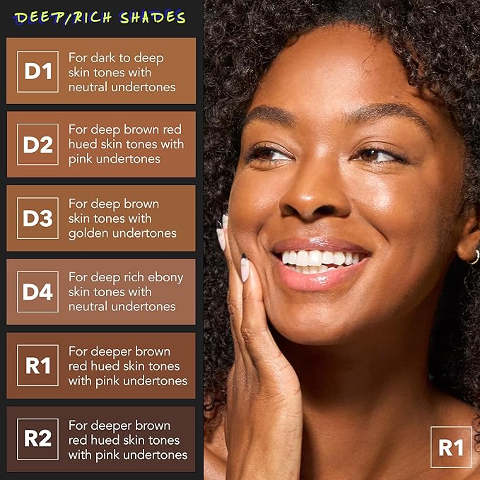 COVER FX Power Play Foundation - Shade D4 - Buildable Full Coverage - Waterproof Sweat-Proof Transfer-Proof - Natural Matte Finish - All Skin Types-BrightBean Baby