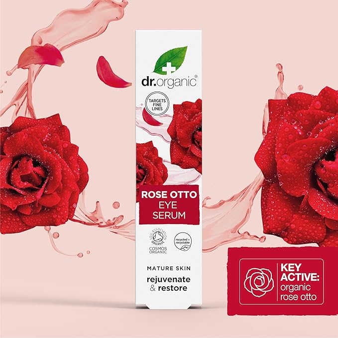 Organic Doctor Rose Otto Eye Serum, 0.5 Fluid Ounce-BrightBean Baby
