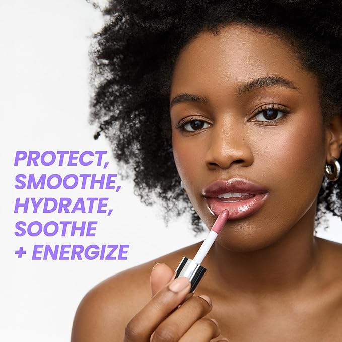 Wonderskin Lip Oil Rehab Serum - Tinted Lip Oil, Hydrating, Moisturizing, and Non-Sticky Deep Red Tint Serum for Dry Lips (Honey)-BrightBean Baby