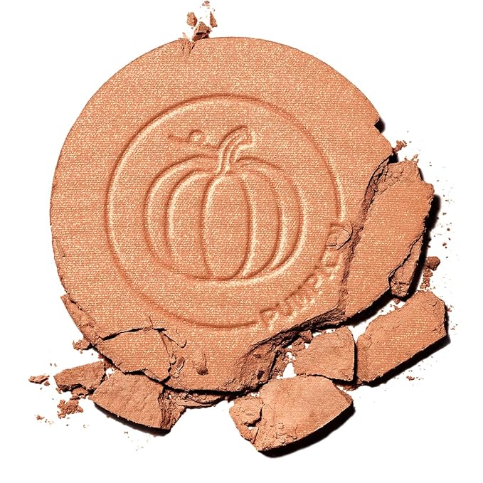 Face Blush, Powder Blush Makeup, Longlasting Highly Pigmented Face makeup, Smooth, Vegan & Cruelty Free, 1 Count, 05 PUMPKIN-BrightBean Baby
