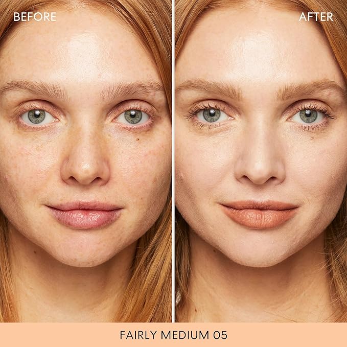 bareMinerals Original Get Started Kit, 4 Piece Mini Mineral Makeup Includes Original Loose Foundation, Face Primer, Setting Powder, Brush, Travel Sizes, Must-Have Kit, Vegan-BrightBean Baby