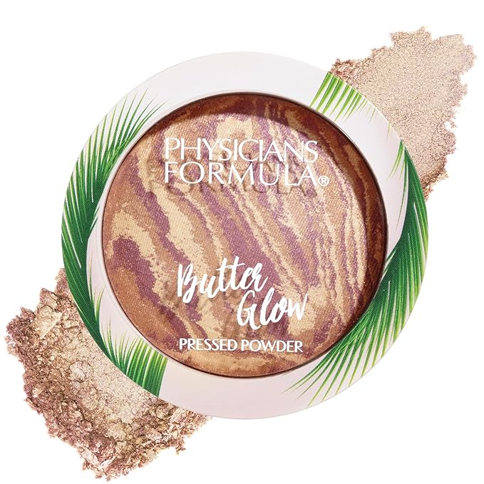Physicians Formula Butter Glow Pressed Powder Natural Glow-BrightBean Baby