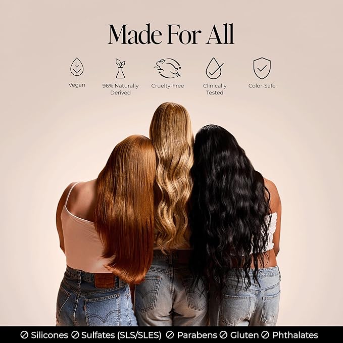LolaVie Restorative Shampoo - 8.5 oz - Repairs Look of Damage, Protects from Breakage, Reduces Frizz for 12x Softer, Smoother Hair - Gentle, Color Safe - All Hair Types-BrightBean Baby