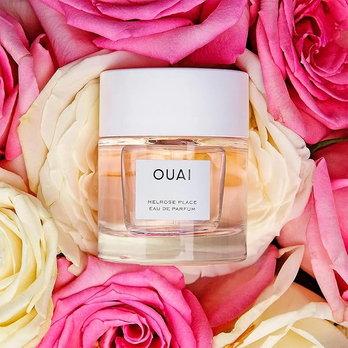 OUAI Melrose Place Eau de Parfum - Elegant Womens Perfume for Everyday Wear - Fresh Floral Scent has Notes of Champagne, Bergamot and Rose with Delicate Hints of Cedarwood and Lychee (1.7 Oz)-BrightBean Baby