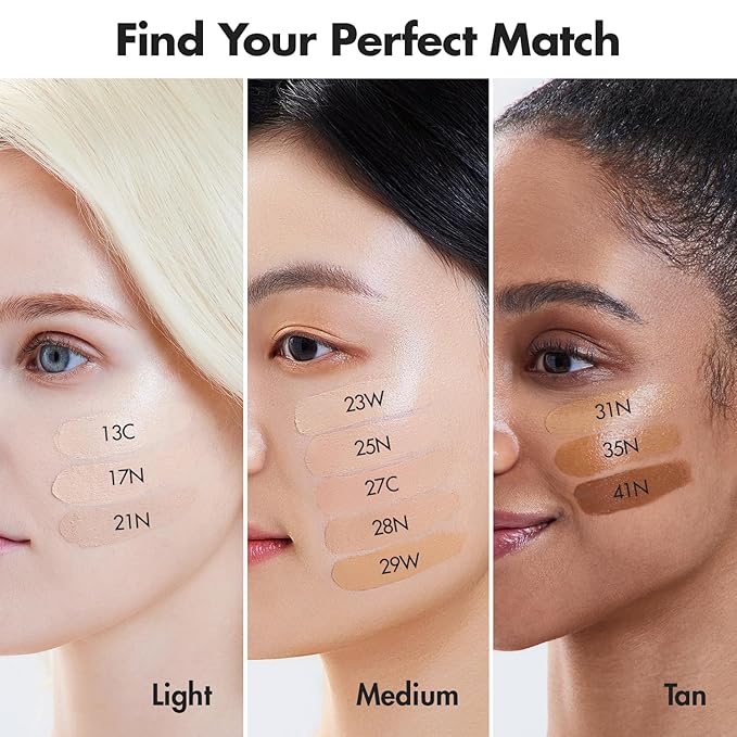AGE20'S Signature Essence Pact SPF 50+ | Pack of 1 | 27 Medium | Cream Foundation, Dewy Finish, Natural Coverage | Korean Cushion Foundation-BrightBean Baby