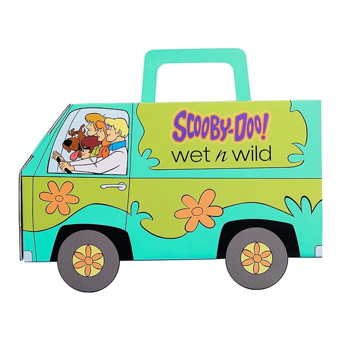 wet n wild Scooby Doo Limited Edition PR Box - Makeup Set with Versatile Brushes, Buildable & Blendable Palettes, Vibrant Colors, & Lip Glosses for Unique Looks, Cruelty-Free & Vegan-BrightBean Baby