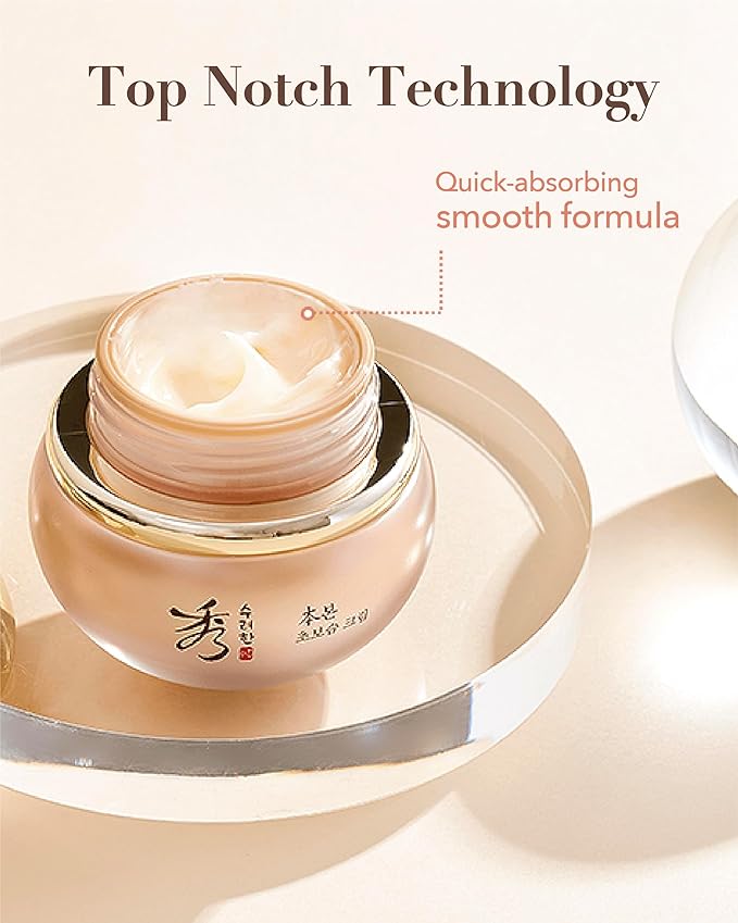 Sooryehan BON Extra Moisture Cream (1.7fl oz) - Premium Skin Moisturizer for Skin Barrier Night Repair, Red Ginseng | Korean Skincare-BrightBean Baby