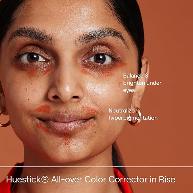 Live Tinted Huestick: All-over Color Corrector Multistick for Brighter, Balanced Skin, Works on Lips, Cheeks, And Eyes, Vitamins C+E Soothes, Heals & Nourishes Damaged Skin - Rise 3g / 0.1oz-BrightBean Baby
