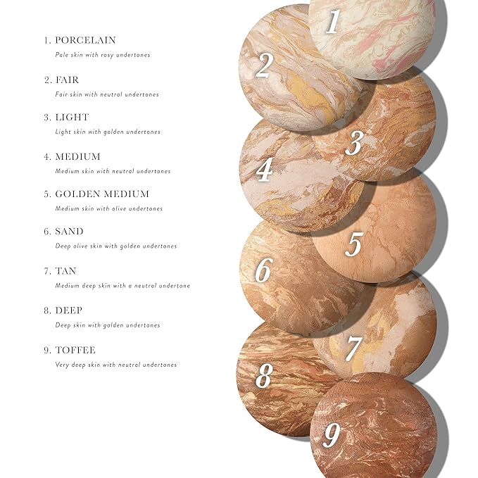 LAURA GELLER NEW YORK Baked Balance-n-Brighten Foundation with Kabuki Brush Makeup Set, Porcelain-BrightBean Baby