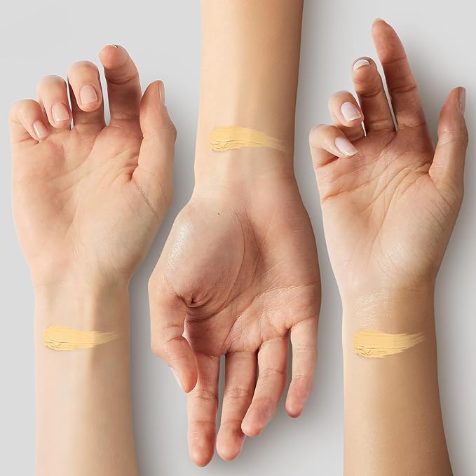 e.l.f. Camo Color Corrector, Hydrating & Long-Lasting Color Corrector For Camouflaging Discoloration, Dullness & Redness, Vegan & Cruelty-Free, Yellow-BrightBean Baby