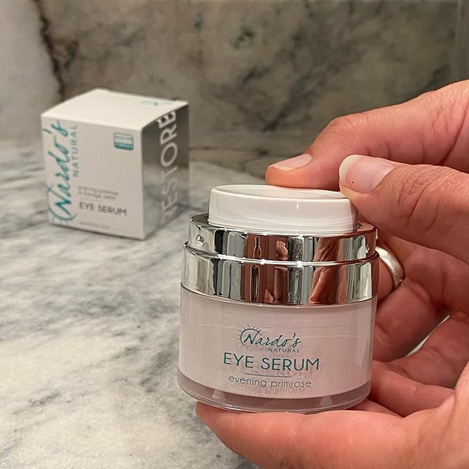 All Natural Anti-Aging Under Eye Cream, for Wrinkles, Dark Circles, Puffy Eyes, Smooth Skin, Moisture, Balance and Hydrate, Night Serum,.5 Oz Made in the USA by Nardo’s Natural Skin Care Products-BrightBean Baby