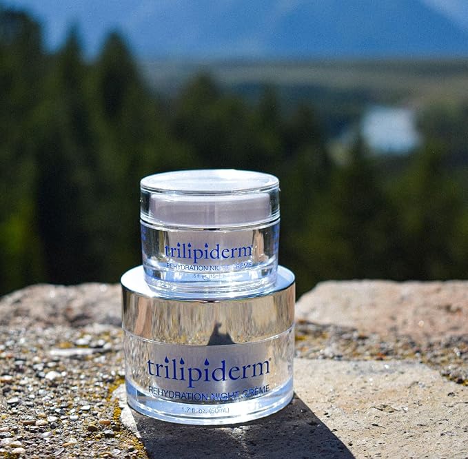 Trilipiderm Rehydration Night Créme .5oz + Protective Day Créme Broad Spectrum SPF 30 .5oz Travel/Trial Size Transformative, moisture-rich crème with hyaluronic acid and Retinol-BrightBean Baby