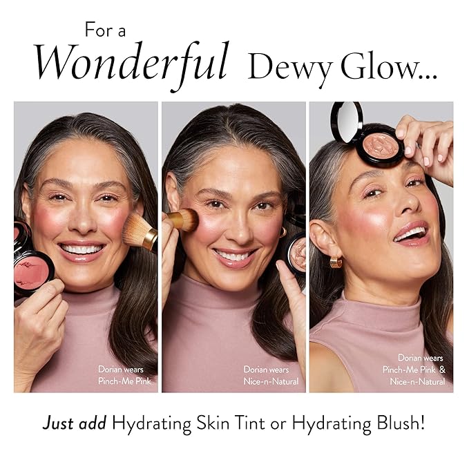 LAURA GELLER NEW YORK The Wonder Balm Complexion Enhancer - Hydrating Weightless Subtle Hint of Color + Glow for Mature Skin - Vegan Squalane - Apply to Cheeks & Lips (04 Honey Haze)-BrightBean Baby