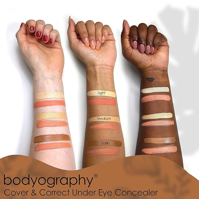 Bodyography Cover & Correct Under Eye Concealer - Dark-BrightBean Baby