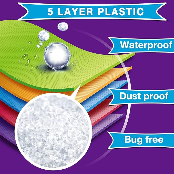 XXL Jumbo 47''X35'' Vacuum Storage Space Saver Bags Extra Large for Blanket, Bedding, Comforters and Huge Stuffed Toy (6 Pack)-BrightBean Baby