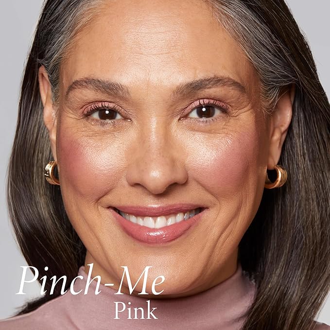 LAURA GELLER NEW YORK The Wonder Balm Complexion Enhancer - Hydrating Weightless Subtle Hint of Color + Glow for Mature Skin - Vegan Squalane - Apply to Cheeks & Lips (02 Pinch-Me Pink)-BrightBean Baby