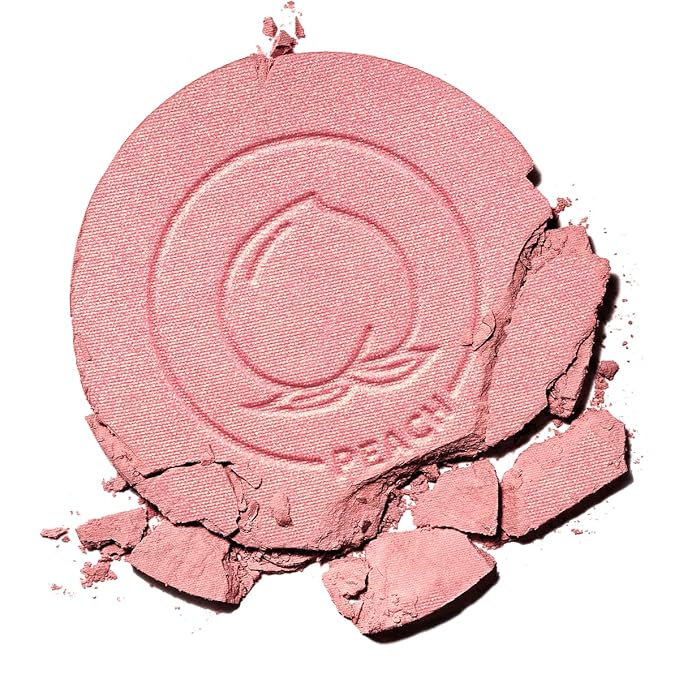 Face Blush, Powder Blush Makeup, Longlasting Highly Pigmented Face makeup, Smooth, Vegan & Cruelty Free, 1 Count, 06 PEACH-BrightBean Baby