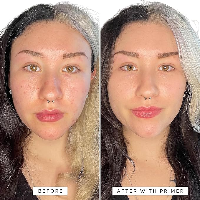 Elizabeth Mott Thank Me Later Color Correcting Face Primer - Niacinamide and Cica Soothes and Neutralizes Uneven Skin Tone and Facial Redness - Grips Makeup for Long-Lasting Wear - Cruelty-Free, 30g-BrightBean Baby