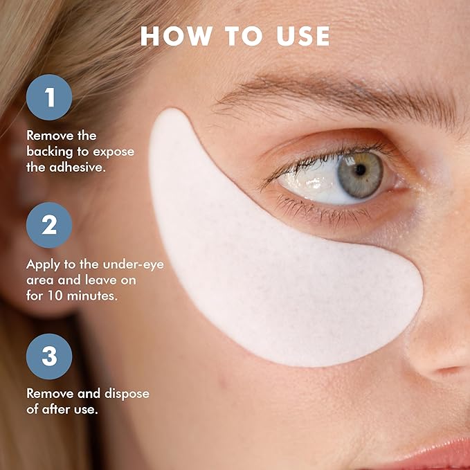 skyn ICELAND Hydro Cool Firming Under Eye Patches, Instant Cooling for Puffy, Tired Eyes with Peptides and Coenzyme Q10, 10 Minute Treatment, Vegan, All Skin Types, 16 Pairs-BrightBean Baby