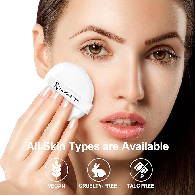 FV Translucent Powder Setting Powder, Oil-control & Long Lasting Loose Face Powder, Waterproof, Lightweight & Blurring Pores Finishing Powder, Talc-free Baking Powder Makeup, Translucent-BrightBean Baby