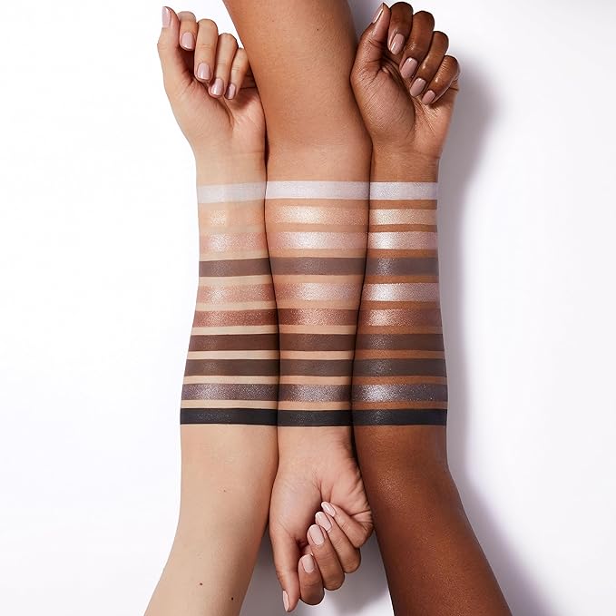 e.l.f. Perfect 10 Eyeshadow Palette, Ten Ultra-pigmented Nude Shades, Blendable Formula, Vegan & Cruelty-free, Everyday Smoky (Packaging May Vary)