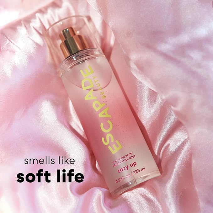 Cozy Up Fragrance Hair and Body Mist (4.2oz) - Vanilla, Jasmine, Patchouli-BrightBean Baby