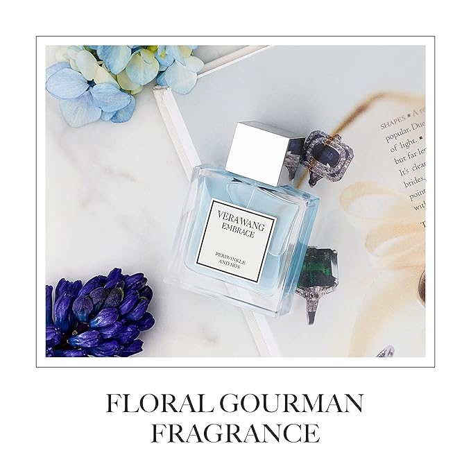 Vera Wang Eau de Toilette Spray, Embrace: Periwinkle & Iris, 1.0 Oz.-BrightBean Baby
