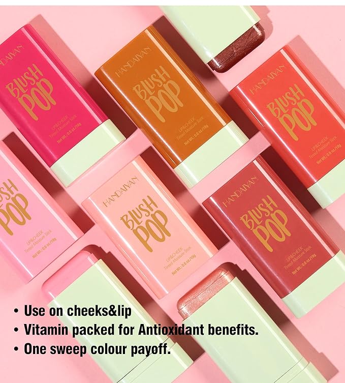 Beauty Balm Serum Boosted Skin Tint – Hydrating Tinted Moisturizer, Lightweight Solid Tinted Foundation Blush Stick for Flawless, Sheer to Medium Coverage, Radiant & Dewy Finish-BrightBean Baby