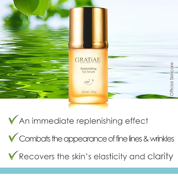 Gratiae Organics Replenishing Eye Serum, 1.02 Ounce-BrightBean Baby