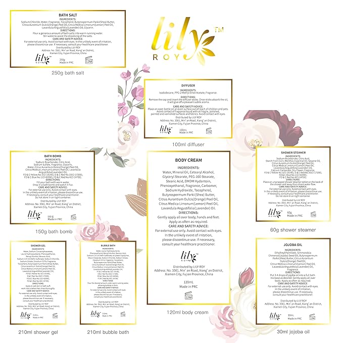 Mothers Day Gifts for Mom Spa Gift Basket Set for Women 17-Piece Almond Luxury Spa Gift Set Bath & Body Care Kit with Shower Gel, Body Cream | Valentine's, Christmas, Birthday Gifts for Her, Wife, Mom-BrightBean Baby