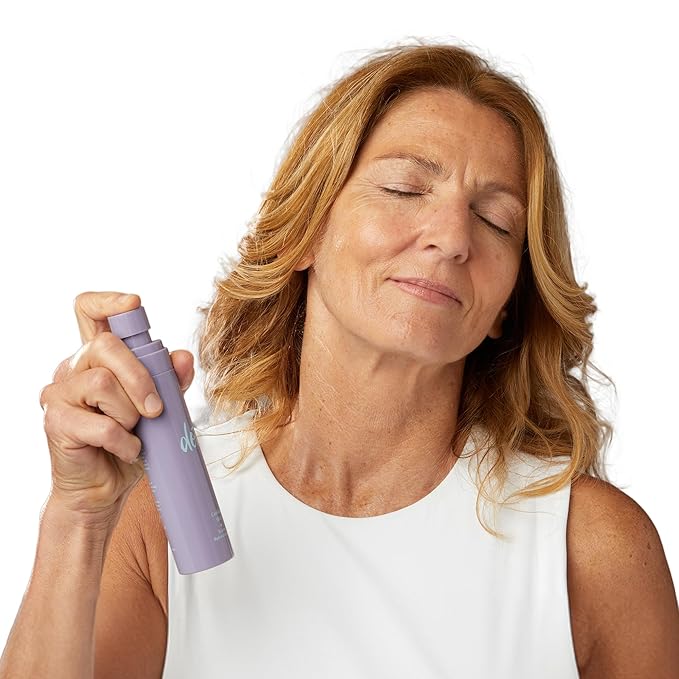 dot Cooling Facial Mist With Vitamin C, Plant-Based Antioxidants & Skin Revitalizing Feminage - Face Mist that Moistures, Rejuvenates & Clarifies – For All Skin Types – Menopause Skincare - 3.4 oz-BrightBean Baby