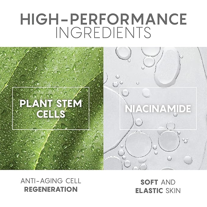 Beautyboost Hydro Booster Anti-Aging Cream W/Hyaluronic Acid, Cotton Stem Cells, Squalane & Niacinamide- 1.7 Fl Oz Gel-Cream Moisturizer for Extra-Dry Skin, Skin Elasticity, Quick-Absorbing-BrightBean Baby