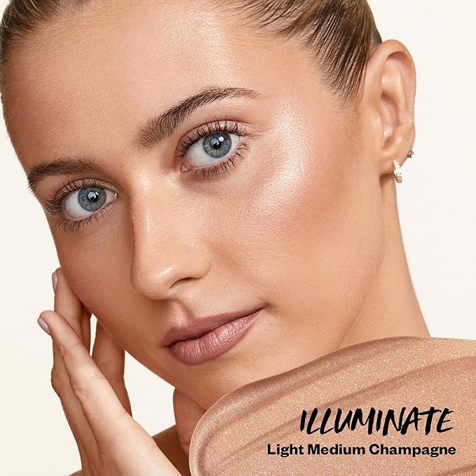 Kosas Glow I.V. Vitamin-Infused Skin Enhancer Face Makeup - Tinted Beauty Highlighter for a Healthy Glow - Illuminate-BrightBean Baby