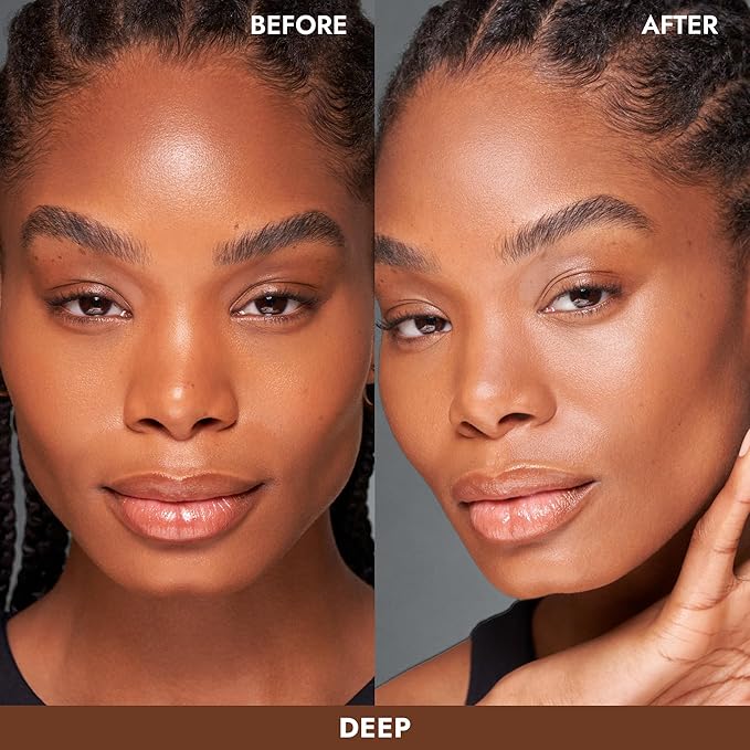 COVER FX Perfect Setting Powder - Shade Tan - Loose Makeup Finishing Powder - Mattify Skin and Lock in Makeup - Blurs Fine Lines - Full Size-BrightBean Baby