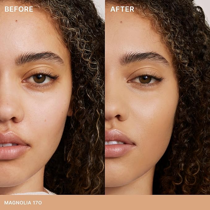 ILIA - Skin Rewind Complexion Stick - Foundation + Concealer + Skincare | Non-Toxic, Vegan, Cruelty-Free, Clean Makeup (17O - Magnolia, 0.35 oz | 10 g)-BrightBean Baby