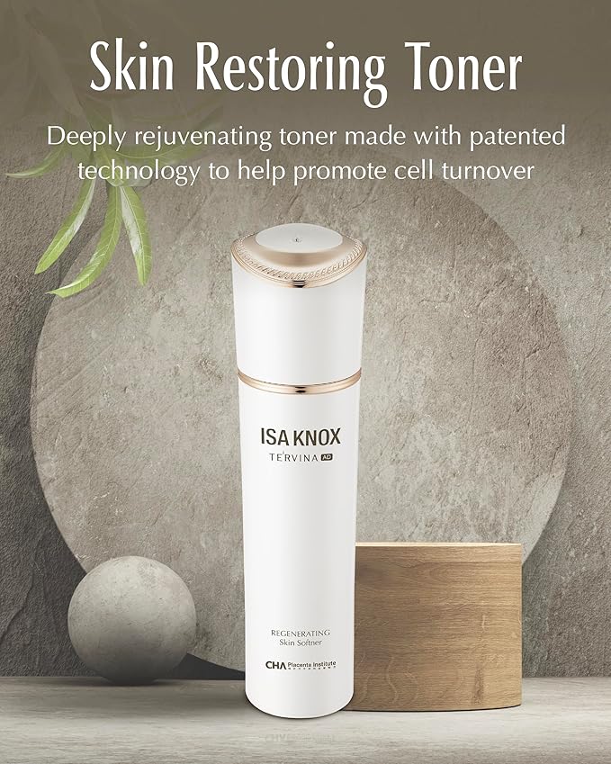 ISA KNOX TE'RVINA AD Regenerating Skin Softener (5.1fl oz) - Hydrating, Nourishing & Firming Toner for Youthful and Radiant Skin, Placenta, Rose Absolute | Korean Skincare-BrightBean Baby
