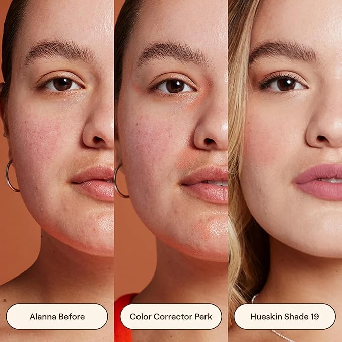 Live Tinted Huestick: All-over Color Corrector Multistick for Brighter, Balanced Skin, Works on Lips, Cheeks, And Eyes, Vitamins C+E Soothes, Heals & Nourishes Damaged Skin - Perk 3g / 0.1oz-BrightBean Baby