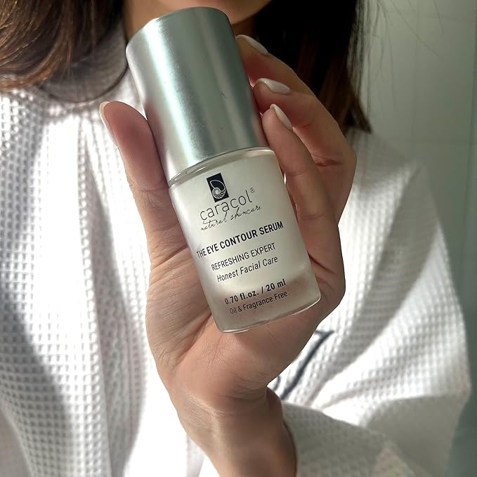 Revitalizing Eye Serum w/Snail Secretion Filtrate, Vitamin E, Chamomile & Aloe Vera - Under Eye Care for Moisturizing and Hydrating - No Parabens & No Sulfates (0.70 fl. oz)-BrightBean Baby