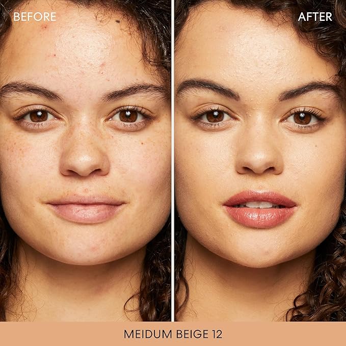 bareMinerals Original Get Started Kit, 4 Piece Mini Mineral Makeup Includes Original Loose Foundation, Face Primer, Setting Powder, Brush, Travel Sizes, Must-Have Kit, Vegan-BrightBean Baby