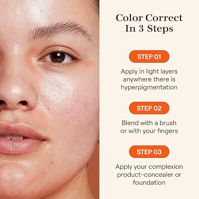 Live Tinted Huestick: All-over Color Corrector Multistick for Brighter, Balanced Skin, Works on Lips, Cheeks, And Eyes, Vitamins C+E Soothes, Heals & Nourishes Damaged Skin - Perk 3g / 0.1oz-BrightBean Baby