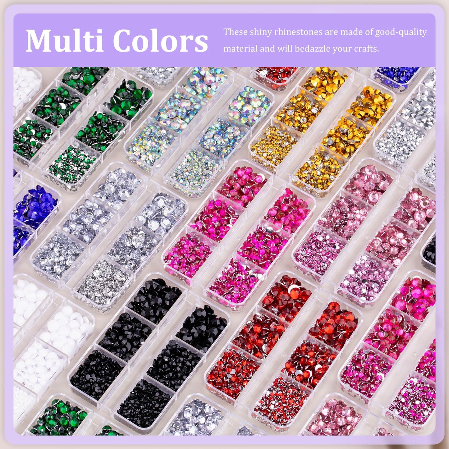 Resin Rhinestones for Crafting, 1 Box Copper Gold Multi Sizes Flatback Bedazzling Crystals for Crafts Nail Art Decoration, Non Hotfix Gems Charms for Tumbler Shoes Clothing Fabric Face Makeup-BrightBean Baby