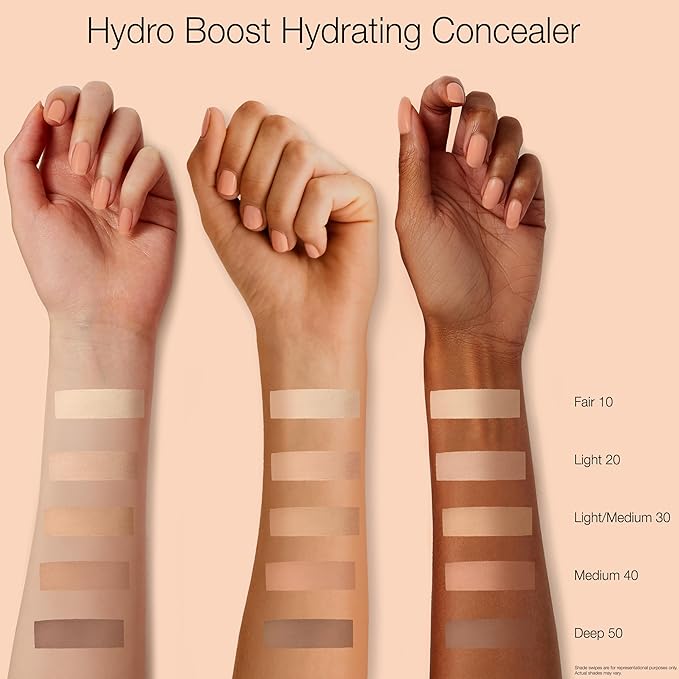 Neutrogena Hydro Boost Hydrating Concealer Stick for Dry Skin, Oil-Free, Lightweight, Non-Greasy and Non-Comedogenic Cover-Up Makeup with Hyaluronic Acid, 10/Fair, 0.12 Oz-BrightBean Baby