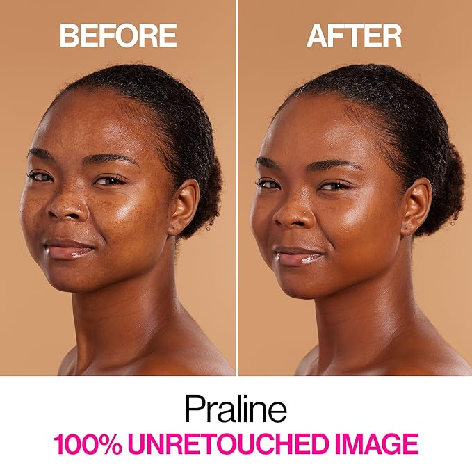 wet n wild Bare Focus Skin Tint, 5% Niacinamide Enriched, Buildable Sheer Lightweight Coverage, Natural Radiant Finish, Hyaluronic & Vitamin Hydration Boost, Cruelty-Free & Vegan - Praline-BrightBean Baby