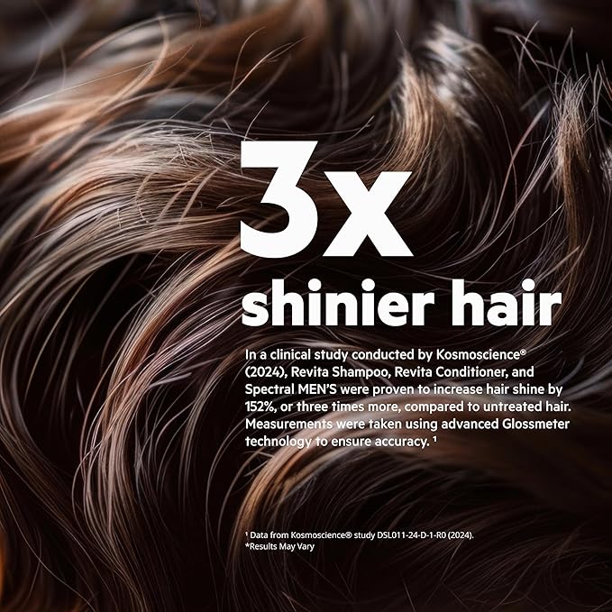 DS Labs Revita Shampoo – High-Performance Hair Density Shampoo, Volumizing & Thickening, Fuller, Healthier-Looking Hair, Sulfate & Silicone Free, For Men & Women, 205mL (Pack of 2)-BrightBean Baby