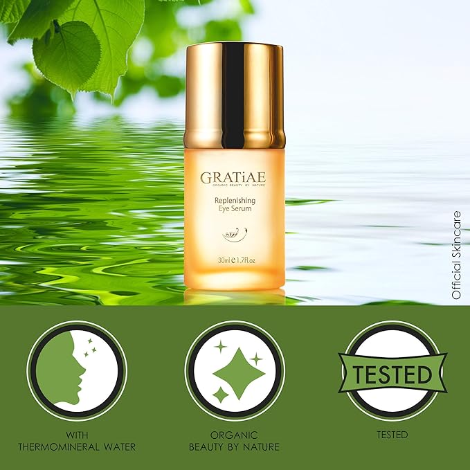 Gratiae Organics Replenishing Eye Serum, 1.02 Ounce-BrightBean Baby