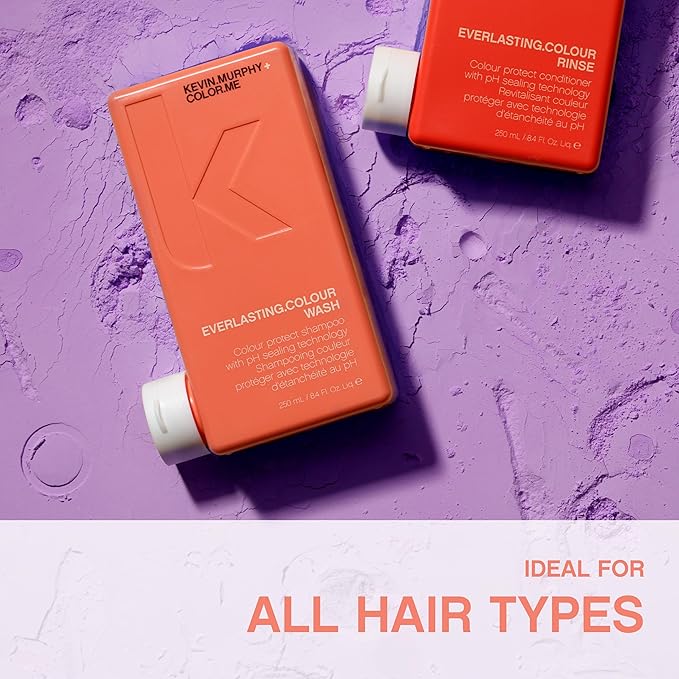 KEVIN.MURPHY EVERLASTING.COLOUR WASH - Hair Colour Shampoo - Colour Protect Hair Care - pH Balanced Shampoo - Sulphate Free -1000 mL / 8.4 fl oz-BrightBean Baby