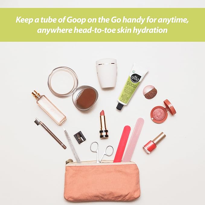 All Good Goop on the Go - Chafing Cream, Dry Skin Salve, Cracking Lip Moisturizer - Soothes, Hydrates & Calms - Travel Size Recovery Balm 1oz-BrightBean Baby