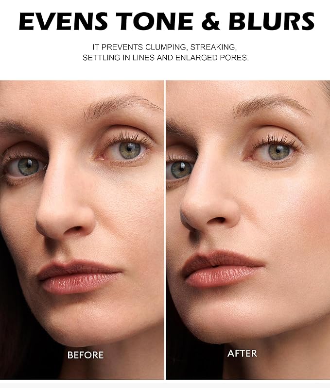 Full Cover Soft Focus Liquid Concealer, 24H Longwearing Waterproof Smooth Matte Flawless Finish Concealer Foundation Corrector for Eye Dark Circles Spots Face Concealer Matte Makeup Base,06-BrightBean Baby