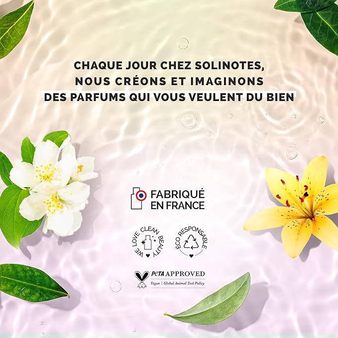 SOLINOTES Tiaré Perfume for Women - Eau De Parfum | Delicate Floral and Soothing Scent - Made in France - Vegan - 1.7 fl.oz
