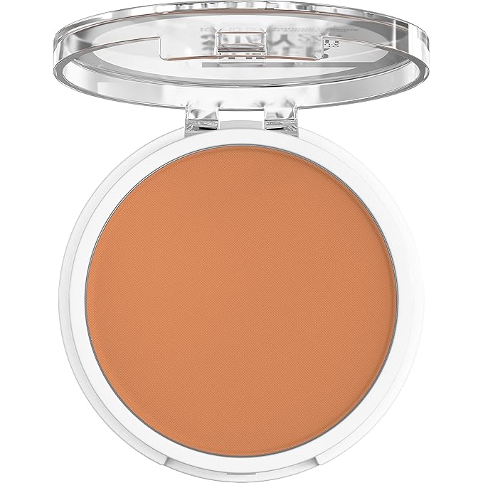 Maybelline Super Stay Up to 24HR Hybrid Powder-Foundation, Medium-to-Full Coverage Makeup, Matte Finish, 340, 1 Count-BrightBean Baby